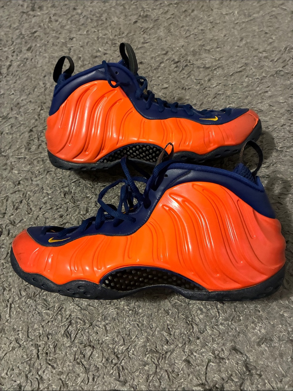 Nike air foamposite rugged orange